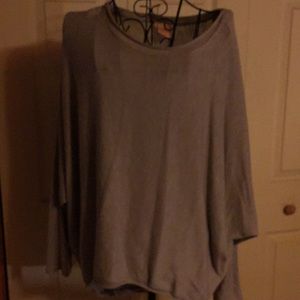 Gray blouse